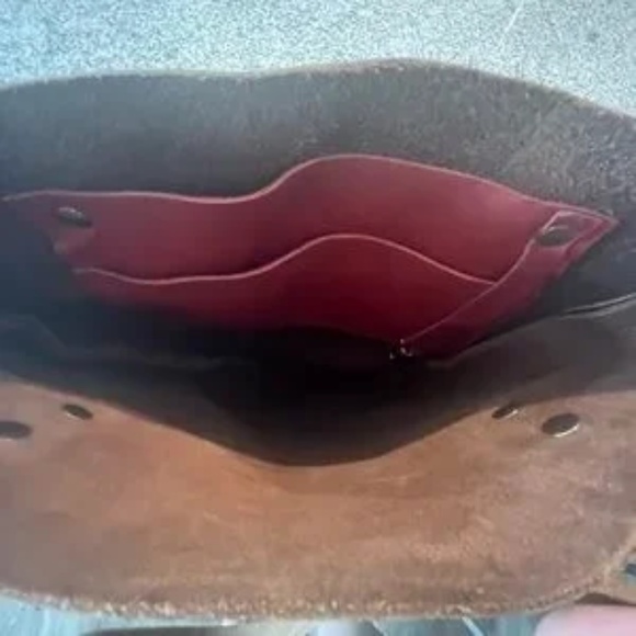 Leather Wine Tote - Picture 6 of 8